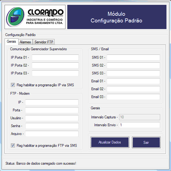 Sistema Guardião com Telemetria via GSM/GPRS na Sanesul